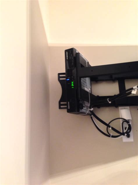 directv box mounting bracket|wall mounted cable box holder.